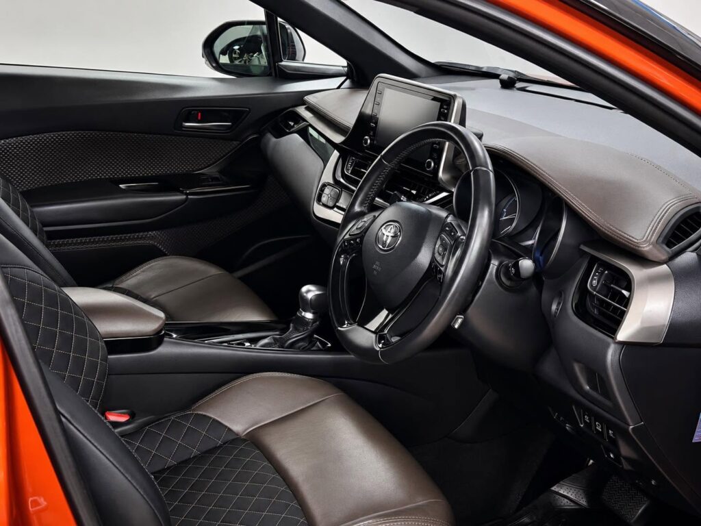 Clean Toyota C-HR interior of a Second Hand Car For Sale in Tejgaon