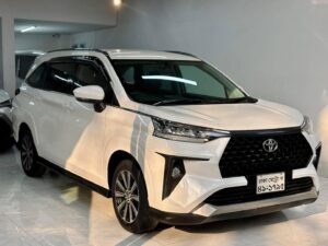 White Toyota Veloz front view, Hybrid Car For Sale in Dhaka