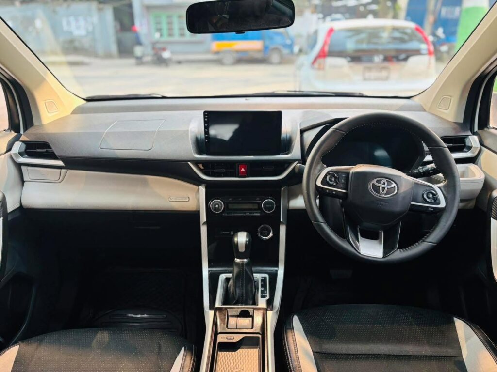 Toyota hybrid interior with modern dashboard, Hybrid Car For Sale in Dhaka